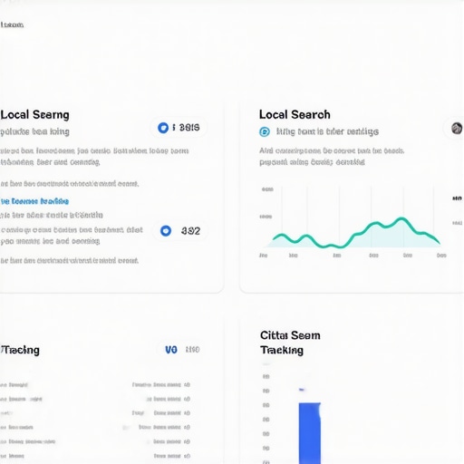 BrightLocal Dashboard for Local SEO Monitoring Screenshot of BrightLocal dashboard displaying local search rankings and citation data.