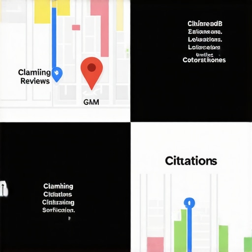 Infographic illustrating steps to optimize Google Maps listing for local SEO success in Plano.