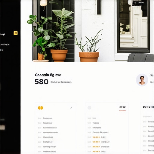 Google My Business profile dashboard with local SEO statistics in Plano, Texas.