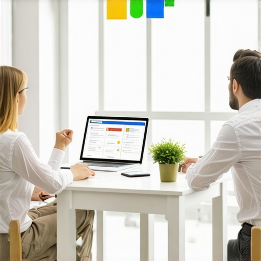 Business team planning local SEO strategies for Google Maps ranking