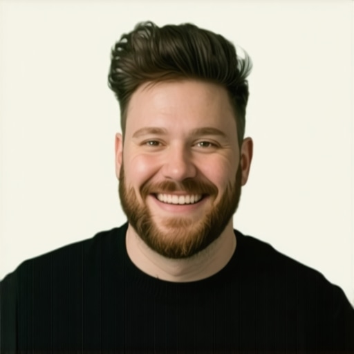 Business owner updating Google My Business profile with a laptop