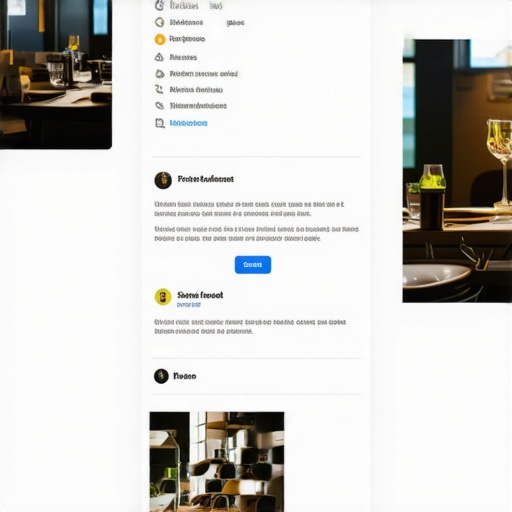 Google My Business profile displayed on a screen, highlighting local business details in Plano, Texas.