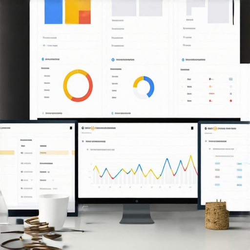 Screen showing analytics dashboards and local SEO tools for ongoing monitoring